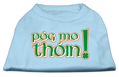 Pog Mo Thoin Screen Print Shirt Baby Blue XXXL (20)