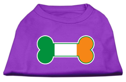 Bone Flag Ireland Screen Print Shirt Purple XL (16)