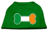 Bone Flag Ireland Screen Print Shirt Emerald Green XS (8)