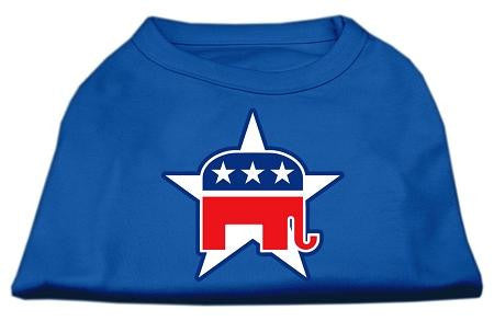 Republican Screen Print Shirts Blue Med (12)