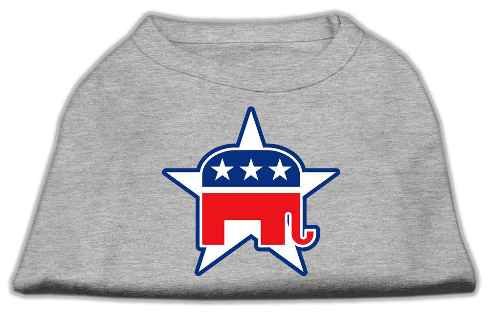 Republican Screen Print Shirts  Grey S (10)