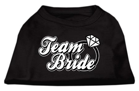 Team Bride Screen Print Shirt Black Xxl (18)