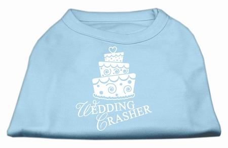 Wedding Crasher Screen Print Shirt Baby Blue Sm (10)