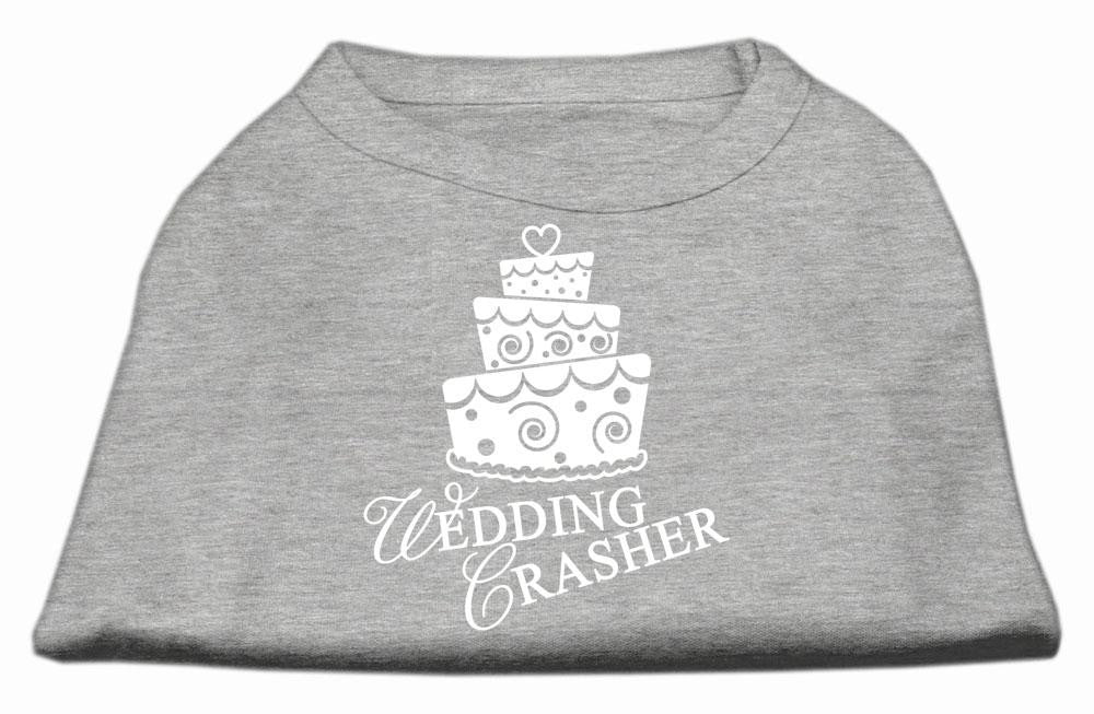 Wedding Crasher Screen Print Shirt Grey XL (16)