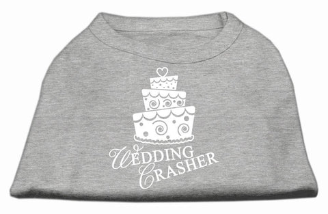 Wedding Crasher Screen Print Shirt Grey Xxl (18)