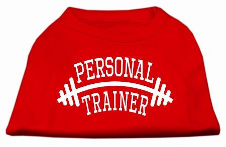 Personal Trainer Screen Print Shirt Red 4X (22)