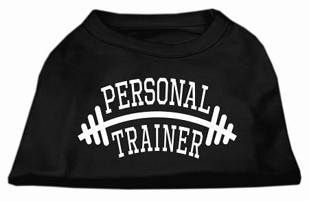 Personal Trainer Screen Print Shirt Black 6X (26)