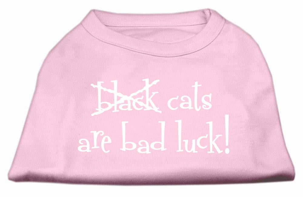 Black Cats Are Bad Luck Screen Print Shirt