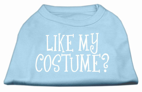 Like my costume? Screen Print Shirt Baby Blue S (10)