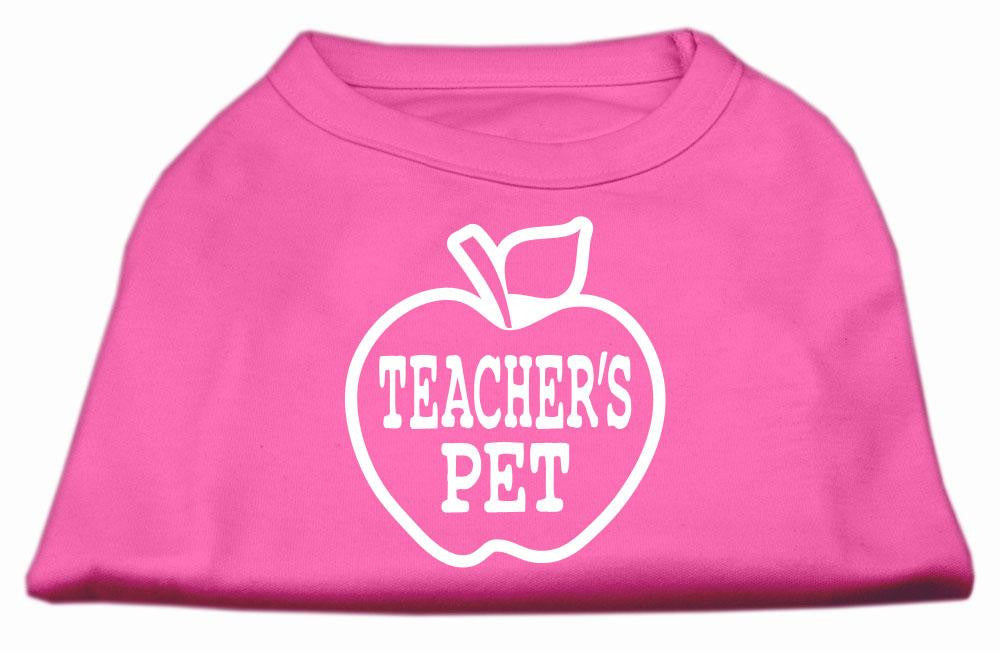 Teachers Pet Screen Print Shirt Bright Pink M (12)