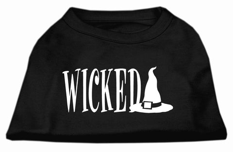 Wicked Screen Print Shirt Black XS (8)