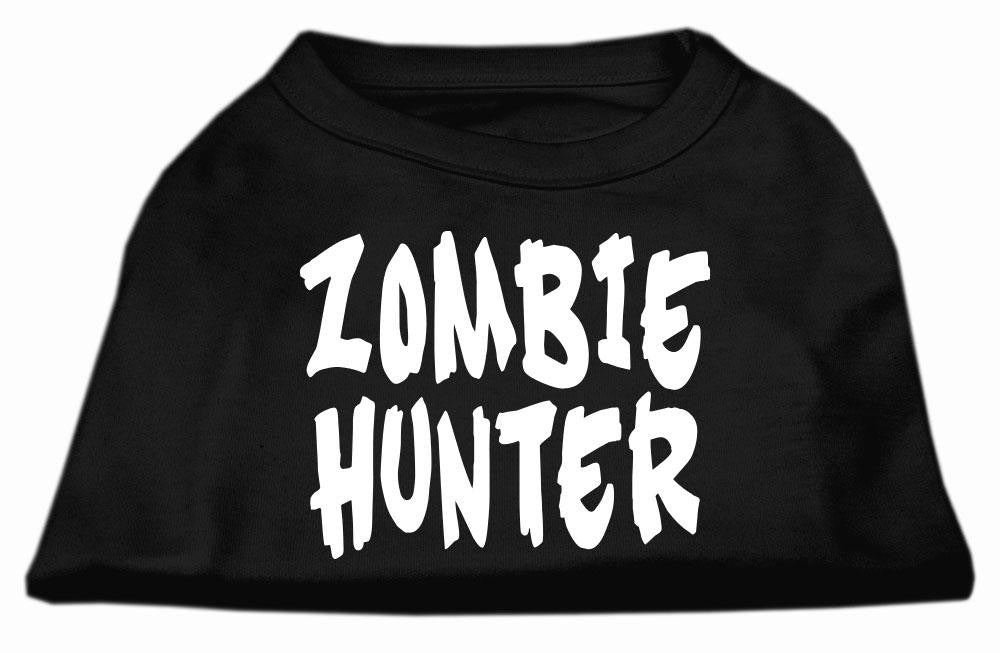 Zombie Hunter Screen Print Shirt Black XXXL(20)