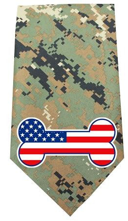 America Bone Flag Screen Print Bandana Digital Camo