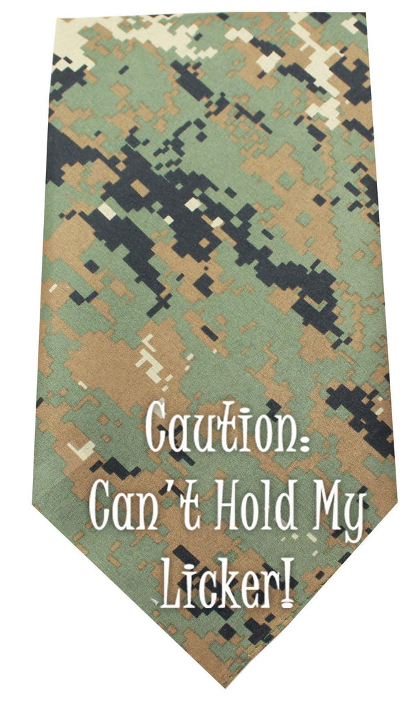 Cant Hold Licker Screen Print Bandana Digital Camo