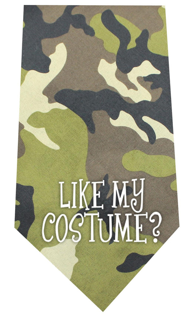 Like my Costume Screen Print Bandana Green Camo