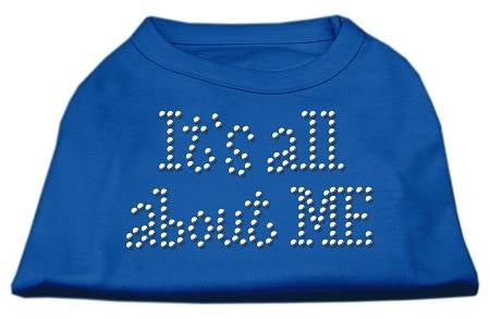 It's All About Me Rhinestone Shirts Blue XL (16)