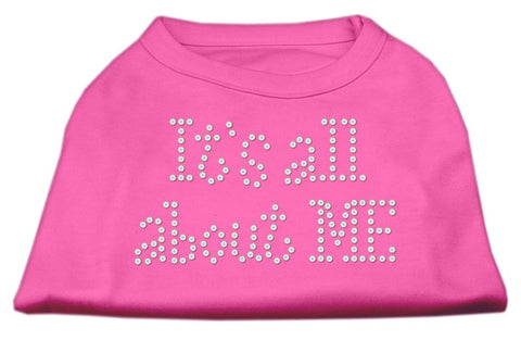 It's All About Me Rhinestone Shirts Bright Pink XXL (18)