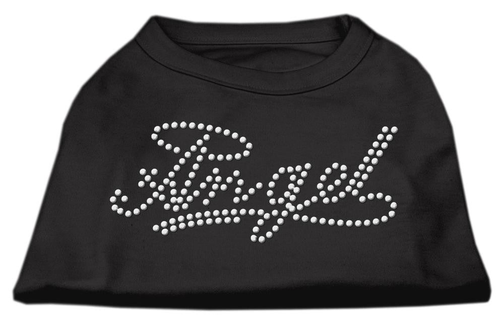 Angel Rhinestud Shirt Black XL (16)