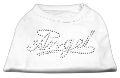 Angel Rhinestud Shirt White XL (16)