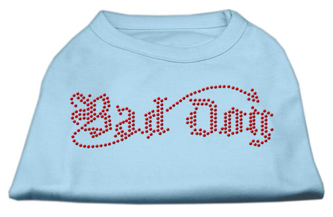 Bad Dog Rhinestone Shirts Baby Blue XL (16)