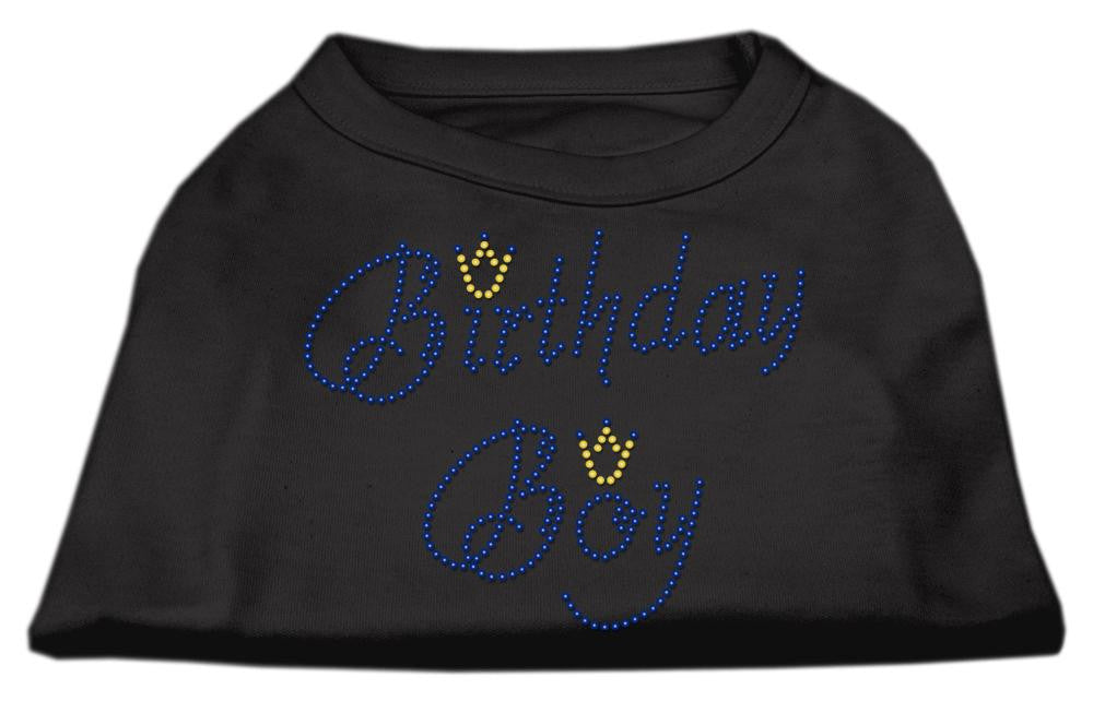 Birthday Boy Rhinestone Shirts Black L (14)