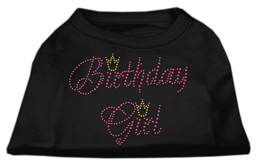 Birthday Girl Rhinestone Shirt Black S (10)