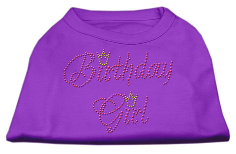 Birthday Girl Rhinestone Shirt Purple XL (16)