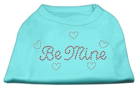 Be Mine Rhinestone Shirts Aqua L (14)