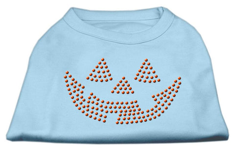 Jack O' Lantern Rhinestone Shirts Baby Blue M (12)