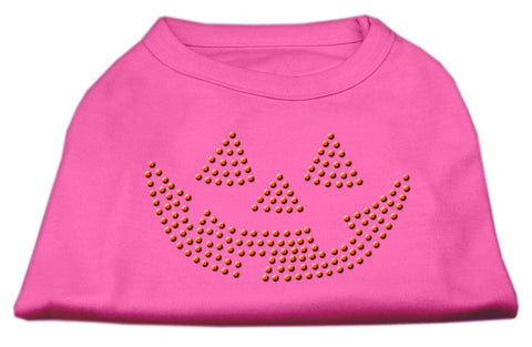 Jack O' Lantern Rhinestone Shirts Bright Pink M (12)