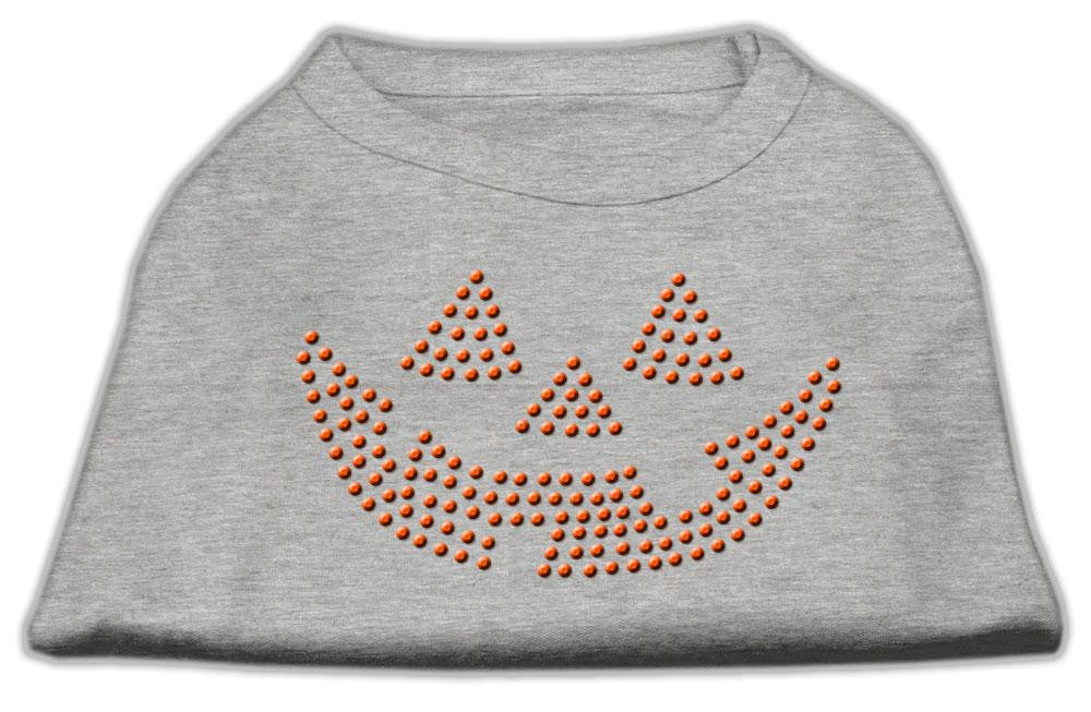 Jack O' Lantern Rhinestone Shirts Grey M (12)