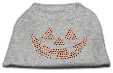 Jack O' Lantern Rhinestone Shirts Grey M (12)