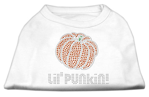 Lil' Punkin' Rhinestone Shirts White M (12)