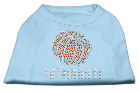 Lil' Punkin' Rhinestone Shirts Baby Blue XS (8)