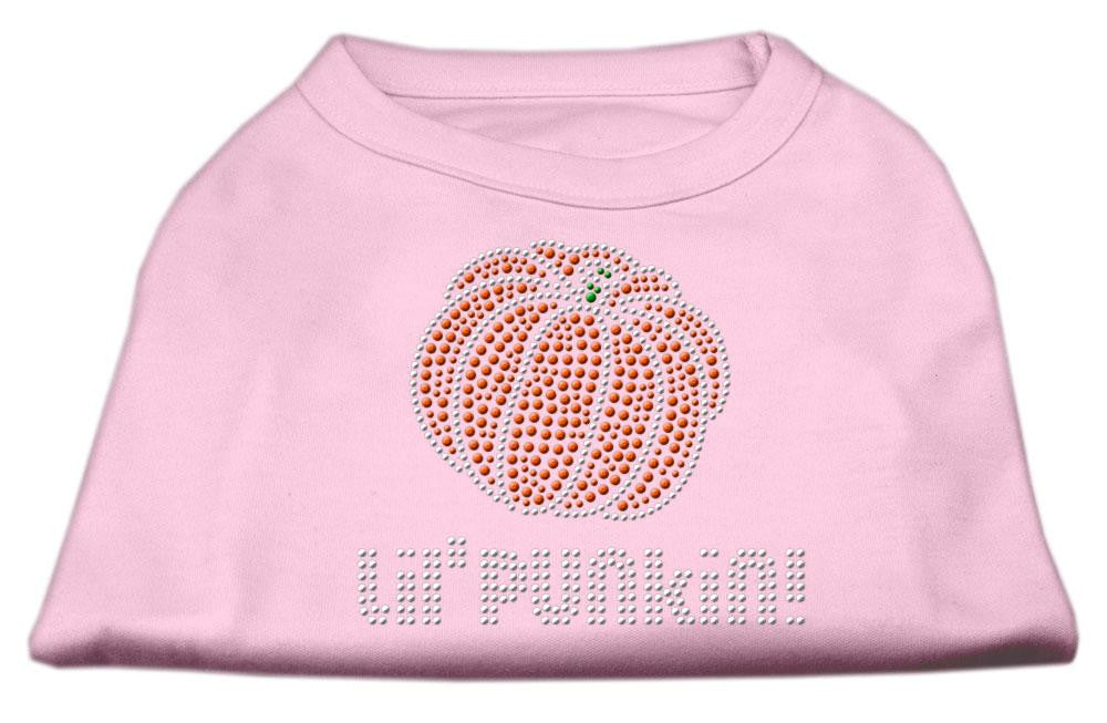 Lil' Punkin' Rhinestone Shirts Light Pink XS (8)