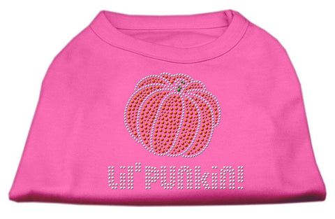 Lil' Punkin' Rhinestone Shirts Bright Pink XXL (18)