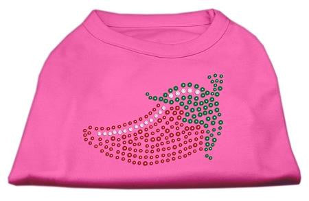 Rhinestone Chili Pepper Shirts Bright Pink L (14)