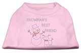 Snowman's Best Friend Rhinestone Shirt