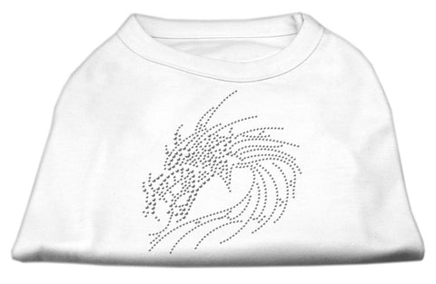 Studded Dragon Shirts White M (12)