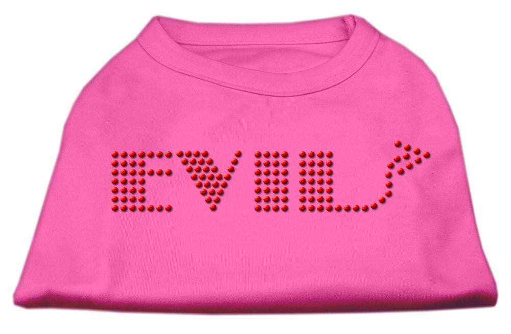 Evil Rhinestone Shirts Bright Pink M (12)