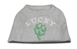 Four Leaf Clover Outline Rhinestone Shirts