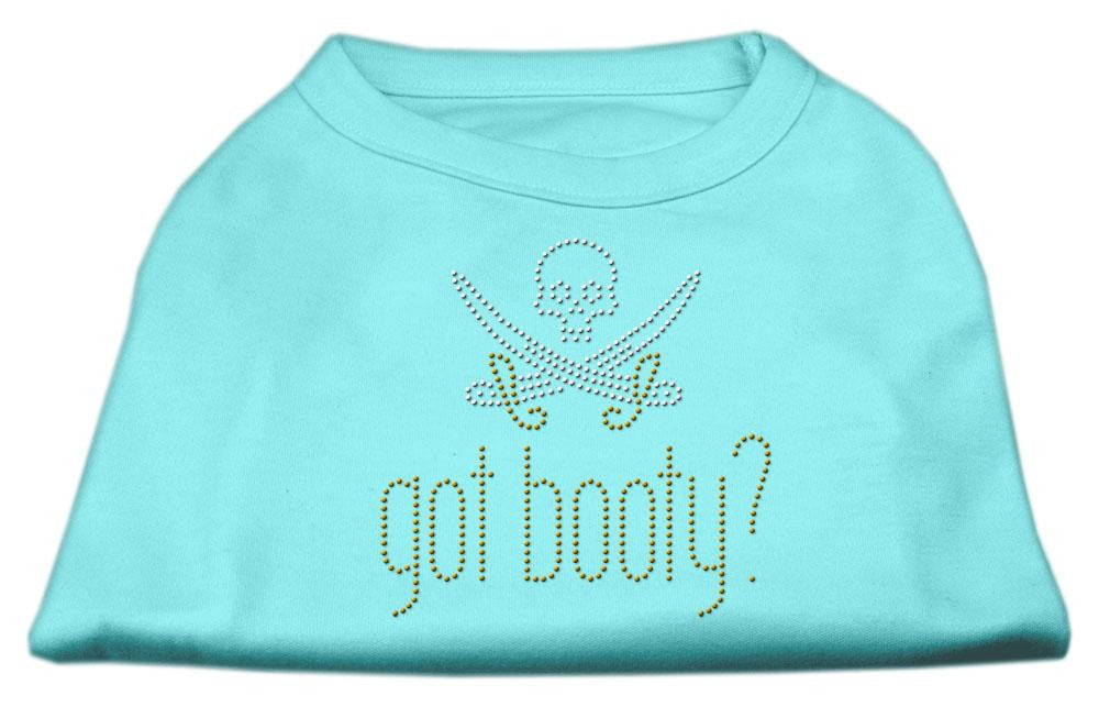 Got Booty? Rhinestone Shirts Aqua L (14)