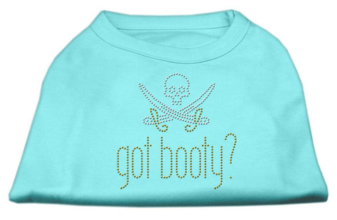 Got Booty? Rhinestone Shirts Aqua M (12)