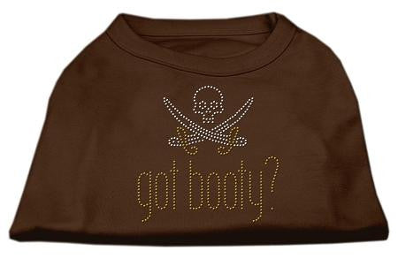 Got Booty? Rhinestone Shirts Brown XXXL (20)