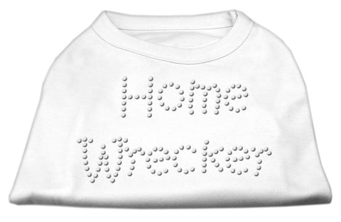 Home Wrecker Rhinestone Shirts White L (14)