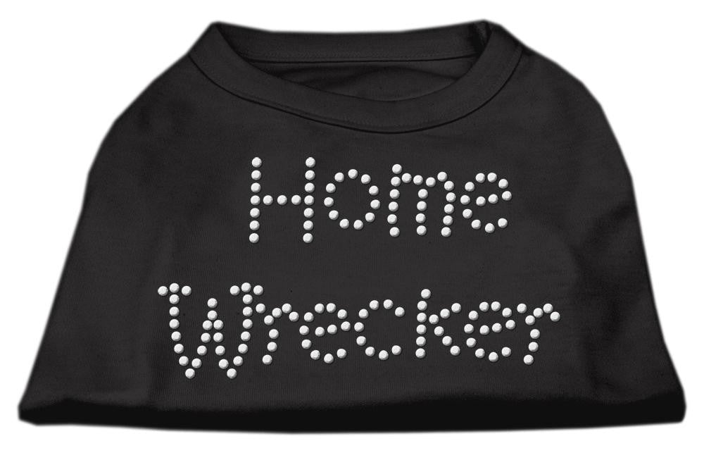 Home Wrecker Rhinestone Shirts Black M (12)