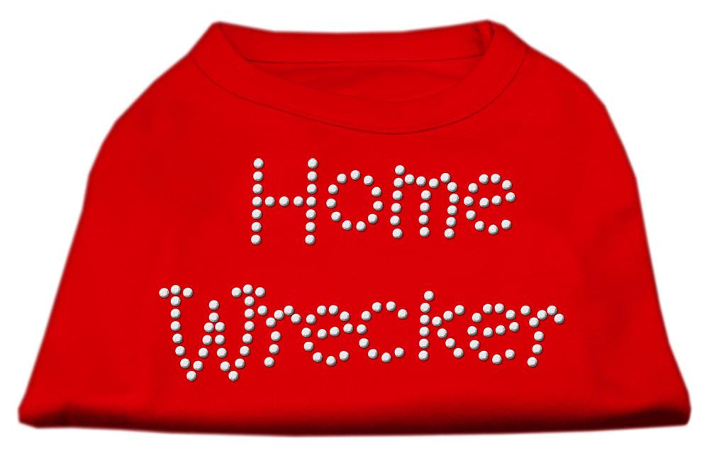 Home Wrecker Rhinestone Shirts Red XL (16)