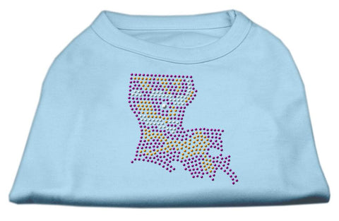 Louisiana Rhinestone Shirts Baby Blue S (10)