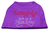 Naughty But Nice Rhinestone Shirts