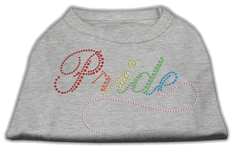 Rainbow Pride Rhinestone Shirts Grey Xxl (18)